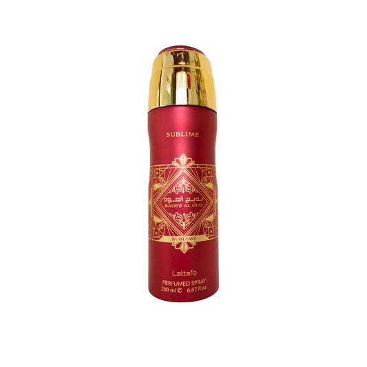 Bade'e Al oud Sublime Deodorant Spray 6.67 oz / 200 ml By Lattafa (Unisex)