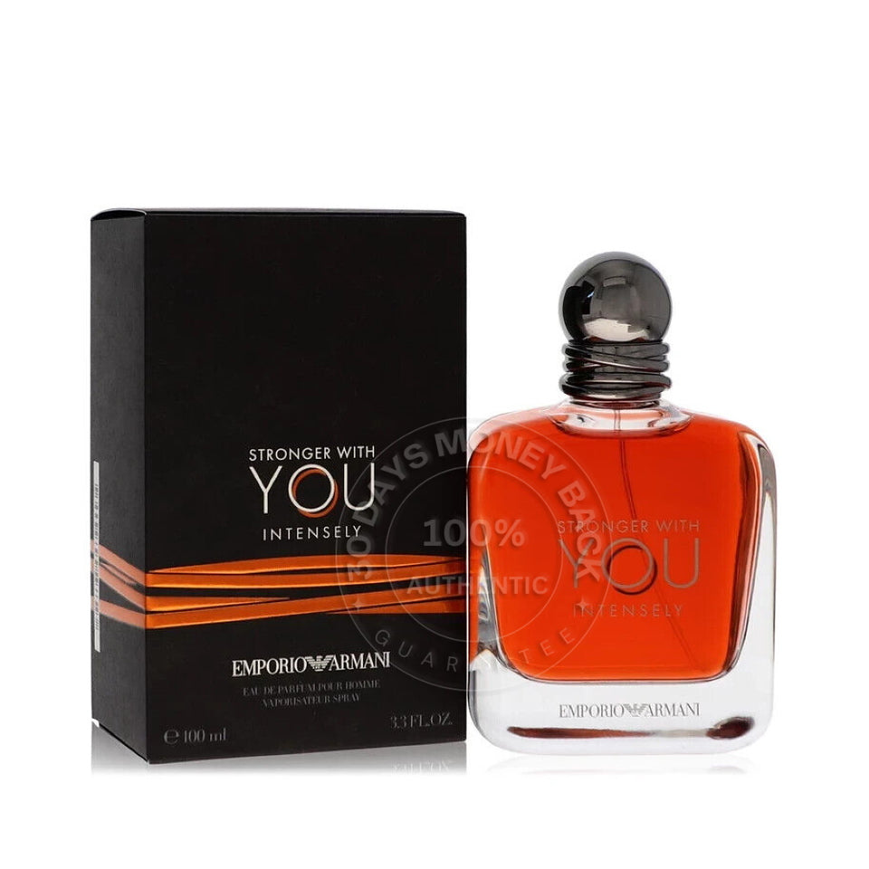 Emporio Armani Stronger With You Intensely EDP 3.3 oz / 100 ml Men's Spray