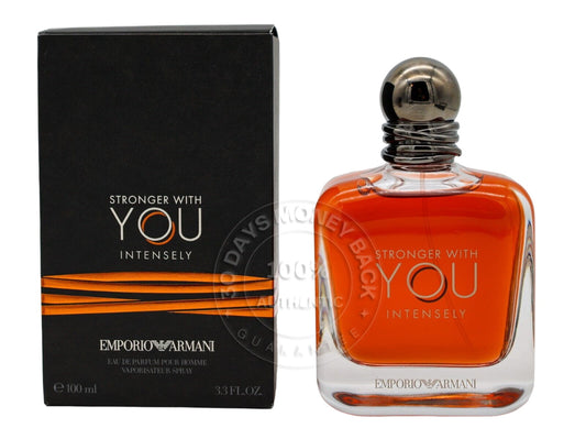 EMPORIO ARMANI STRONGER WITH YOU INTENSELY 3.4 EDP SP FOR MEN