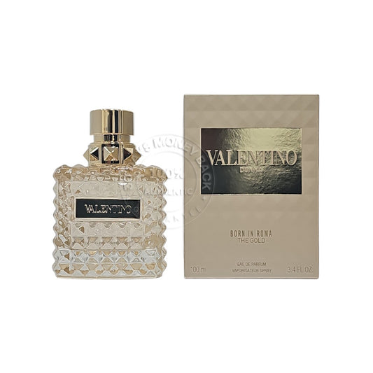 Valentino Donna Born In Roma The Gold EDP 3.4 oz Spray for Women - Not Sealed