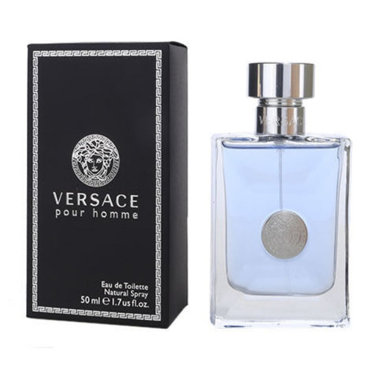 Versace Pour Homme Eau De Toilette Spray 1.7 oz / 50 ml