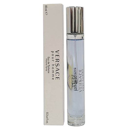 Versace Pour Homme Eau de Toilette 0.3 oz / 10 ml Travel Spray