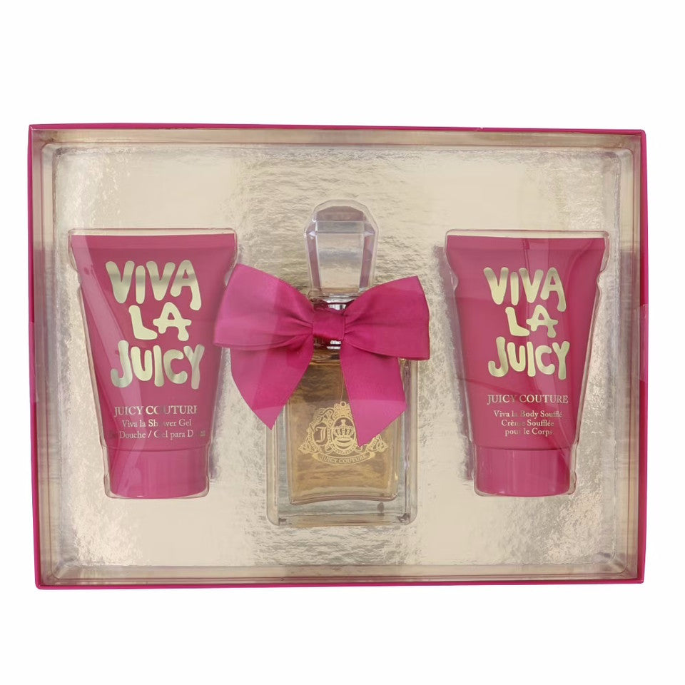Juicy Couture Viva La Juicy Eau De Toilette 3PCS Gift Set For Women