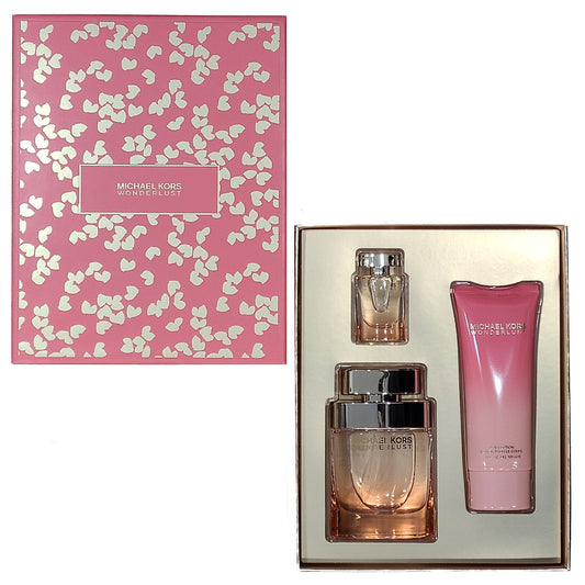 Michael Kors Wonderlust Eau de Parfum 3PCS Gift Set For Women