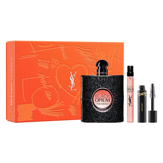 Yves Saint Laurent Black Opium 3 Piece Gift Set For Women