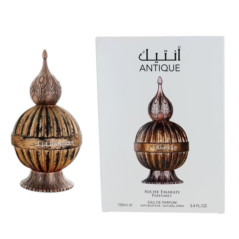 Lattafa Niche Emarati Antique Eau De Parfum Spray 3.4 oz /100 ml  for Unisex