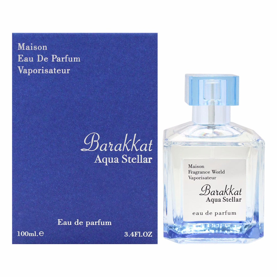 Barakkat AQUA STELLAR Fragrance World Eau De Parfum 100 ml Unisex Spray