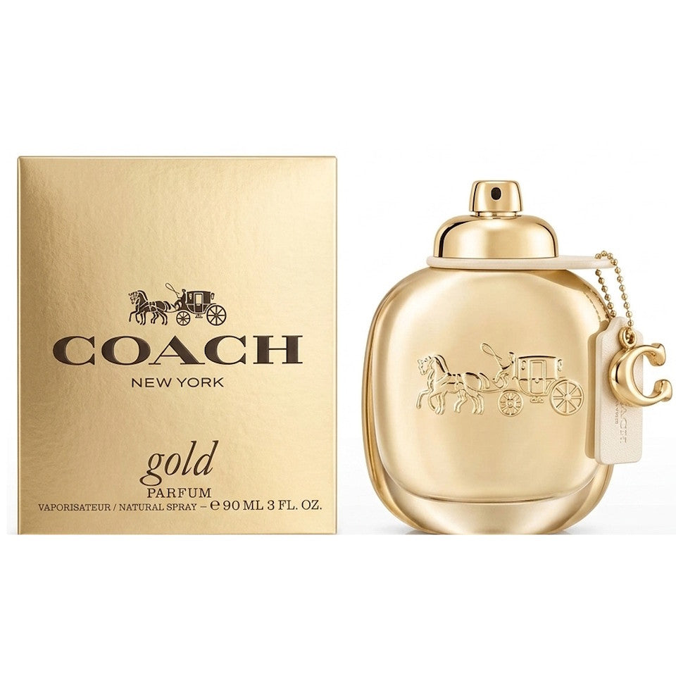 Coach New York GOLD Parfum 3 oz / 90 ml Spray for Women