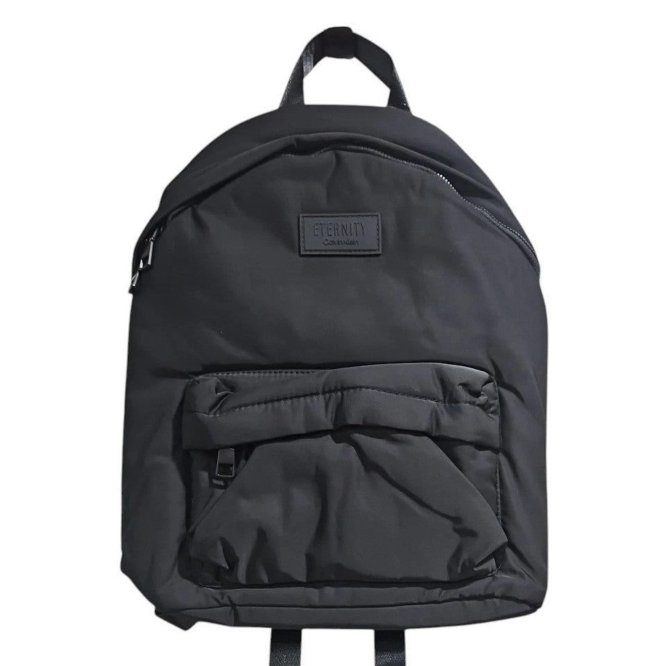 Calvin Klein Eternity Backpack Unisex Travel School Laptop Bag Black