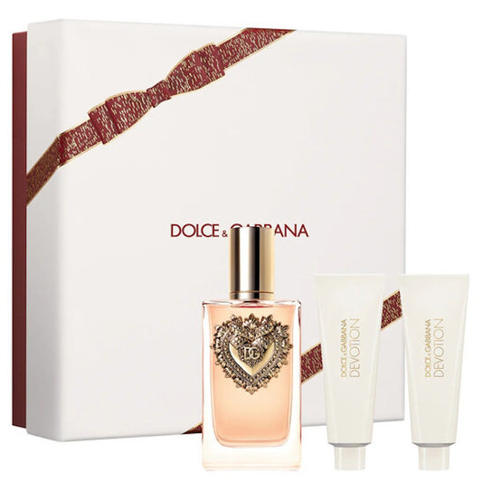 Dolce & Gabbana Devotion 3 Piece Eau De Parfum New Gift Set For Women