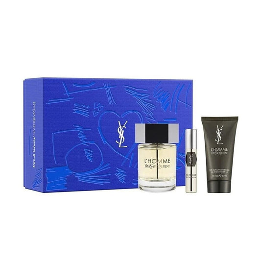 Yves Saint Laurent L'Homme 3-Pcs EDT Gift Set For Men