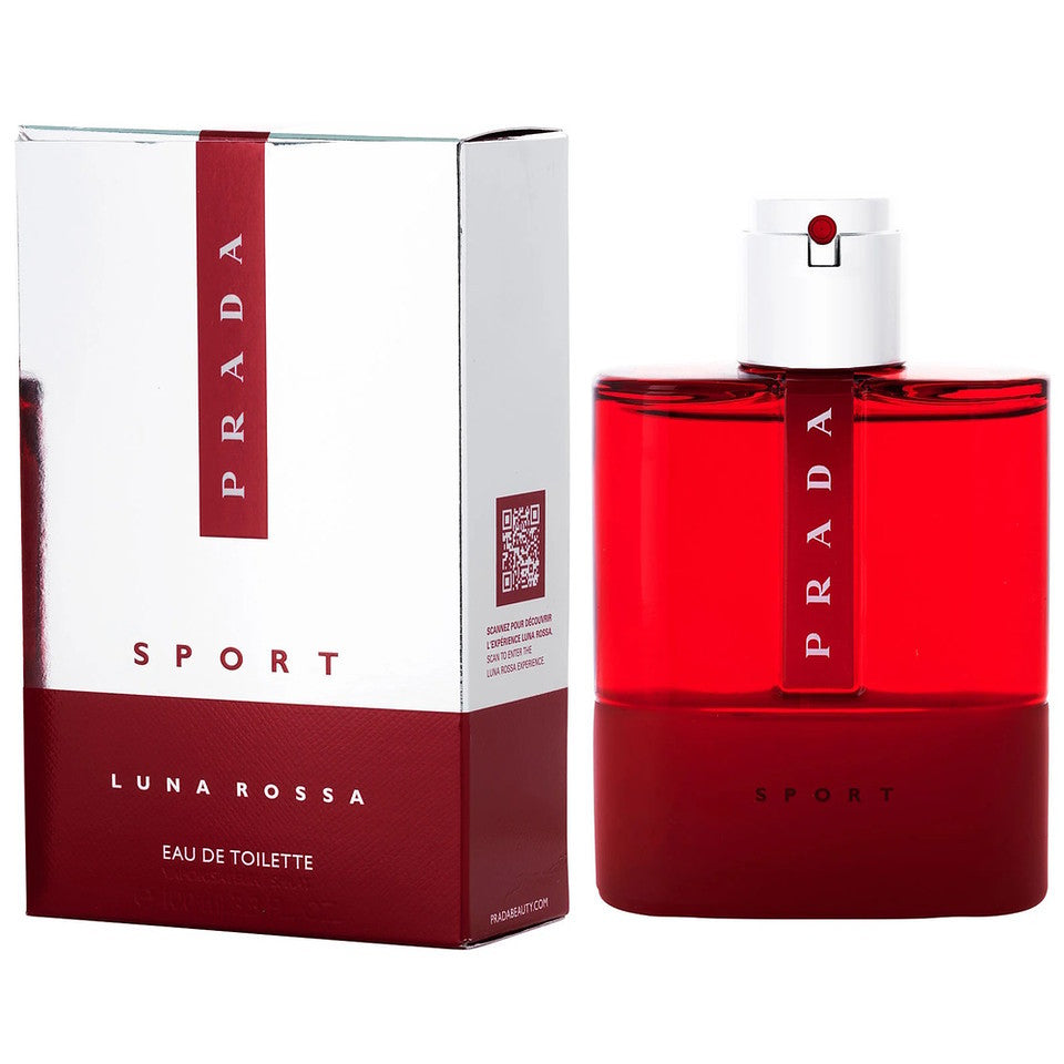 Prada Luna Rossa Sport Eau De Toilette Vaporisateur Pour Homme Spray 100 ml / 3.3 oz