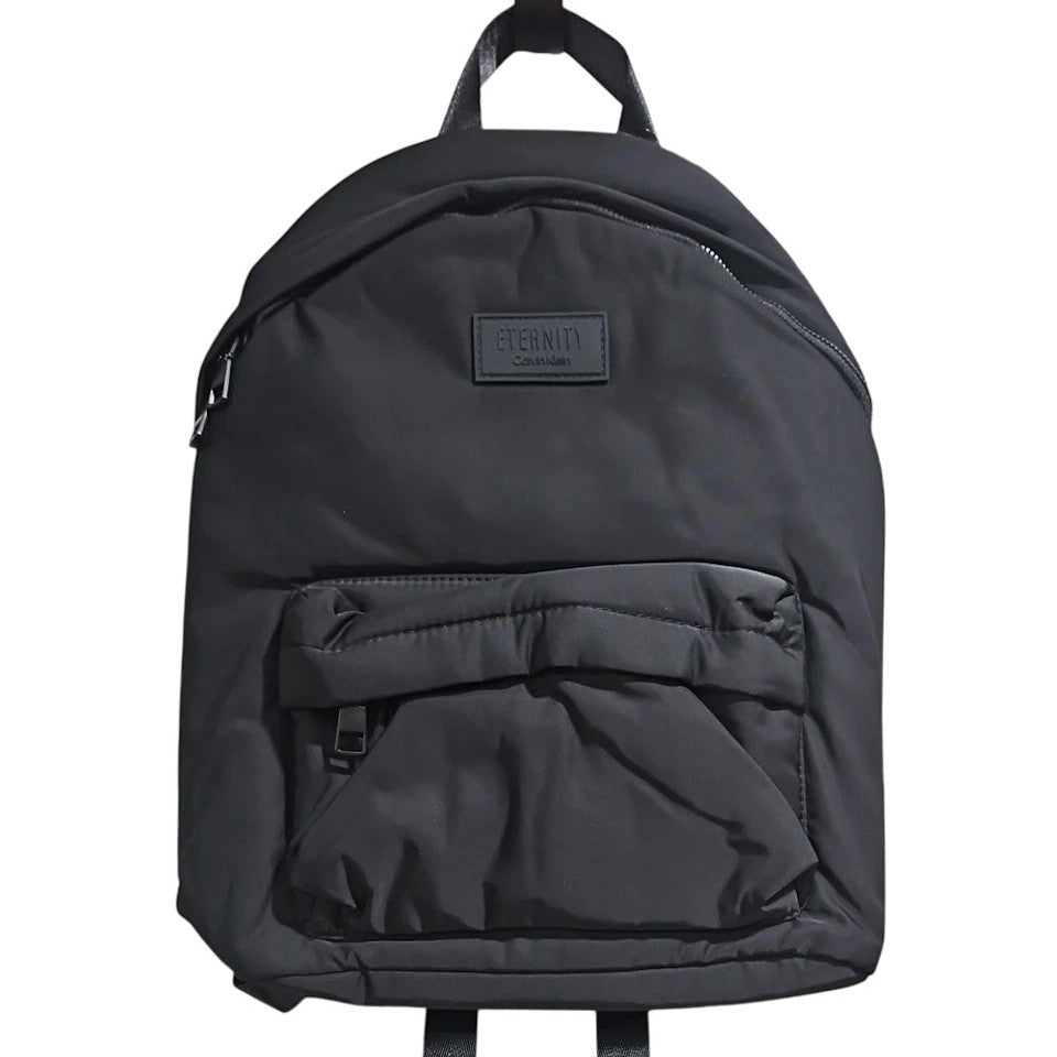Eternity Black Backpack - Stylish School Bag for Kids, Teens & Adults
