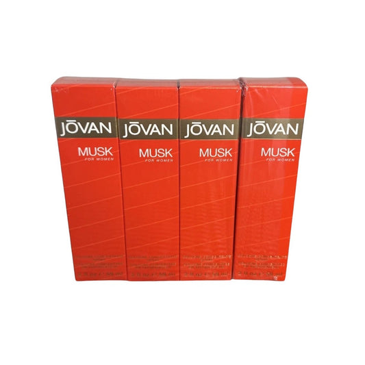 Jovan Musk For Women  2 oz / 59 ml Cologne Spray (Set of 4)