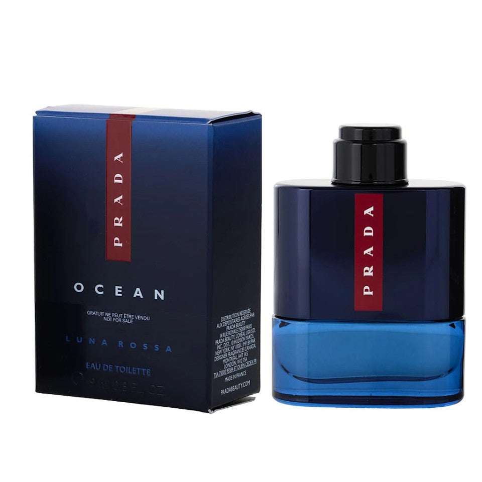 Prada Luna Rossa Ocean Mini 0.3 oz / 9 ml Eau De Parfum Splash For Men