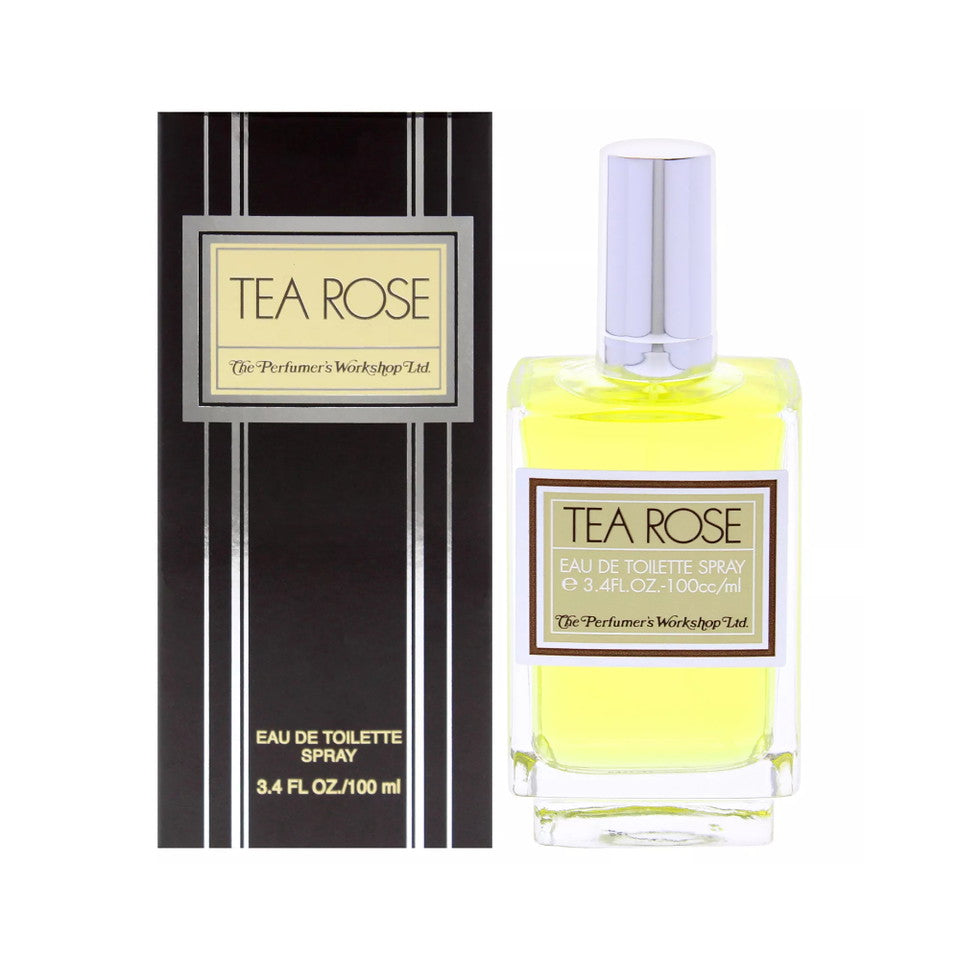 Tea Rose by Perfumers Workshop 3.4 oz / 100 ml EDT Spray For Women
