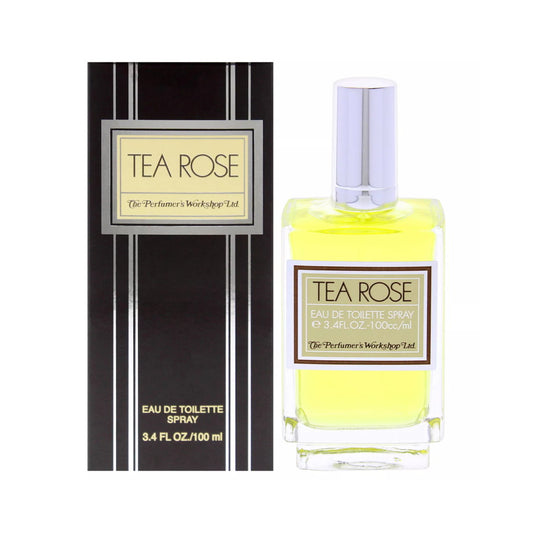 Tea Rose by Perfumers Workshop 3.4 oz / 100 ml EDT Spray For Women