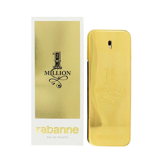Paco Rabanne 1 Million Eau De Toilette 3.4 oz / 100 ml For Men - Not Sealed