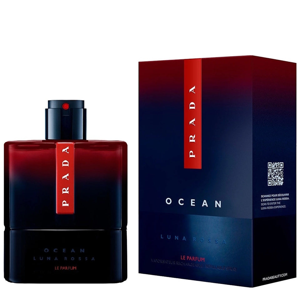 Prada Luna Rossa Ocean Le Parfum 5 oz / 150 ml Refillable Spray For Men