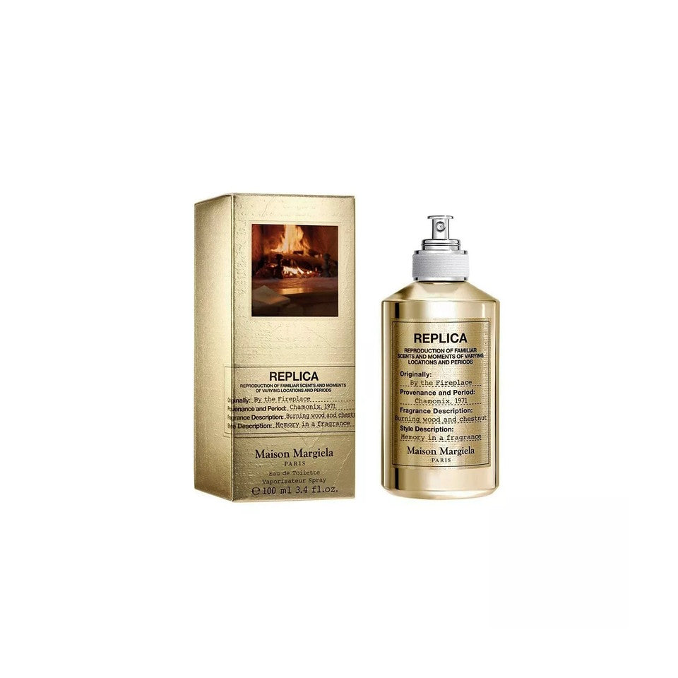Replica By the Fireplace 3.4 oz / 100 ml EDT Unisex Spray Limited Edition Gold