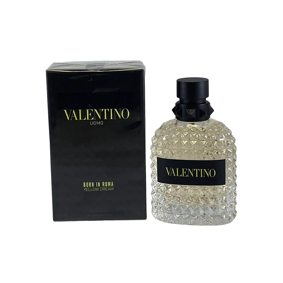 Valentino Uomo Born in Roma Yellow Dream Eau De Toilette 3.4 oz / 100 ml For Men